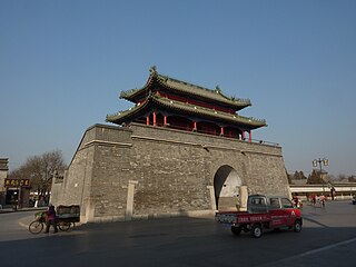 Drum tower - the center of the walled city