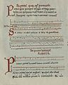 Kahehäälne laul 12. sajandi entsüklopeedias "Hortus deliciarum", märgitud neumadega noodijoontel