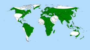 Description de l'image Utricularia distribution.svg.