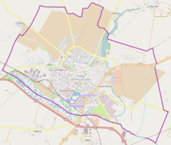 Localização de Środa Wielkopolska na Polónia