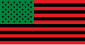 Flamuri afrikano-amerikan nga David Hammons