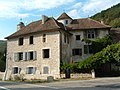 Vue du château de Rossillon.