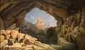 Manuel Barrón Y Carrillo: A cova do gato, 1860. Museu de Belas Artes de Sevilha