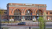 Het stationsgebouw