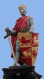 Статуя Лливелина Великого в Конуи