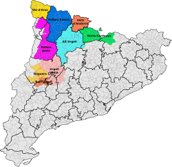 Mapa da área da diocese