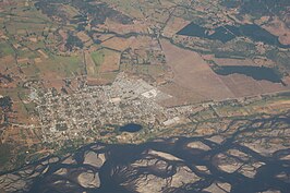 Luchtfoto van Santa Juana