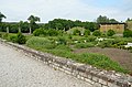 The recreated garden of the pars urbana in the Archaeological Park