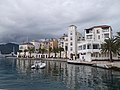 View of Town by the sea