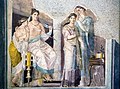 Image 35Dressing of a priestess or bride, Roman fresco from Herculaneum, Italy (30–40 AD) (from Roman Empire)