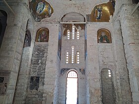 Monastère de Dafni, entrée.