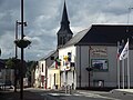 Ortszentrum von La Membrolle mit der Kirche Saint-Pierre