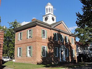 Chowan County Courthouse, gelistet im NRHP mit der Nr. 70000447[1]