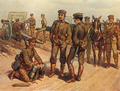 Greek artillerymen with the new khaki uniforms introduced in 1908