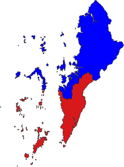 Location in Kawthaung district