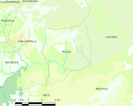 Vallica - Localizazion