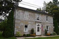 Early stone house on Main Road