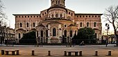 Saint-Sernin's Basilica's chevet, Toulouse. The largest Romanesque church in Europe.