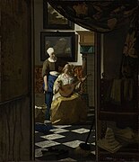 Vermeer, A carta de amor