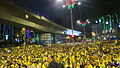 Crowd listening to Maria's speech in Merdeka Square, Kuala Lumpur