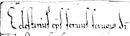 Celestine II's signature