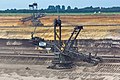 Bucket wheel excavators in Garzweiler surface mine, Germany