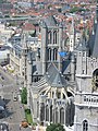 The east end, viewed from St Bavo Cathedral