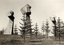 Památník v roce 1966