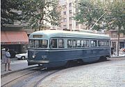 A PCC car bought second-hand from Washington