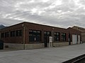 The trainmen's building at the Utah State Railroad Museum, now a restoration shop.