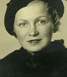 Božena Havlová v roce 1935