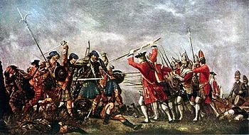 Schlacht bei Culloden, David Morier