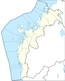 Harrströms läge i Österbotten