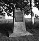 Fort Lawrence memorial cairn erected by HSMB