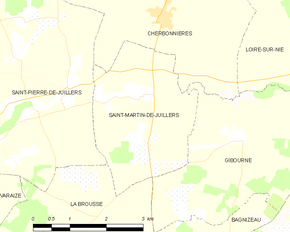 Poziția localității Saint-Martin-de-Juillers