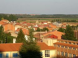 Skyline of Camarzana de Tera