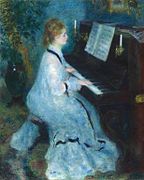 Renoir, Mujer al piano
