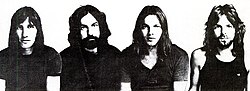 Yhtyeen jäsenet vuonna 1971: Roger Waters, Nick Mason, David Gilmour ja Richard Wright.