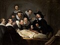 Rembrandt van Rijn Kentel korfadurezh an doktor Nicolaes Tulp (e-tro 1632)