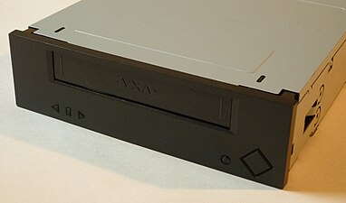 VXA-1 tape drive, front bezel view