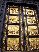 Puerta del Paraíso del Baptisterio de Florencia, de Ghiberti.[23]​