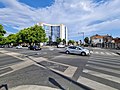 Le boulevard Antoine Gautier depuis la barrière Saint-Augustin.