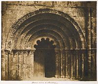 Portál kostela v Aubeterre, 1851