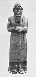 Statue d'Ishtup-ilum. Musée d'Alep.