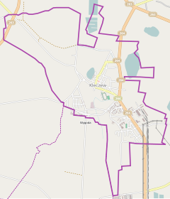 Localização de Kleczew na Polónia