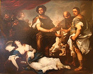 Luca Giordano, La mort de Lucrèce.