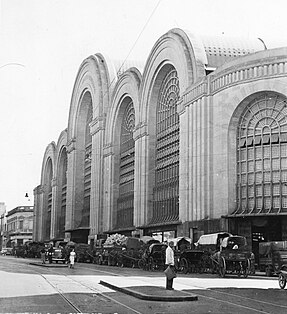 O Mercado Abasto em Buenos Aires, por volta de 1945