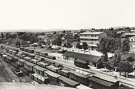 Lajkovac Railway Station in 1965