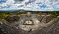 Die „Straße der Toten“ in Teotihuacán. Die größte Stadt Amerikas stand um 500 auf ihrem Höhepunkt.