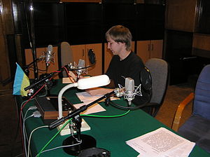 De Esperanto redactie van de Poolse openbare omroep maakt dagelijks een podcast van twintig minuten in het Esperanto.